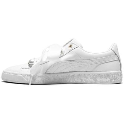 (WMNS) Suede Platform Bling 'Blanc' Femme 366732-01