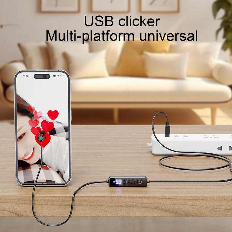 Auto Clicker for Phone Mobile Phone Screen Tapper Silent Click Automatic Physical Tapper for Game Assistance Task Rewards Live