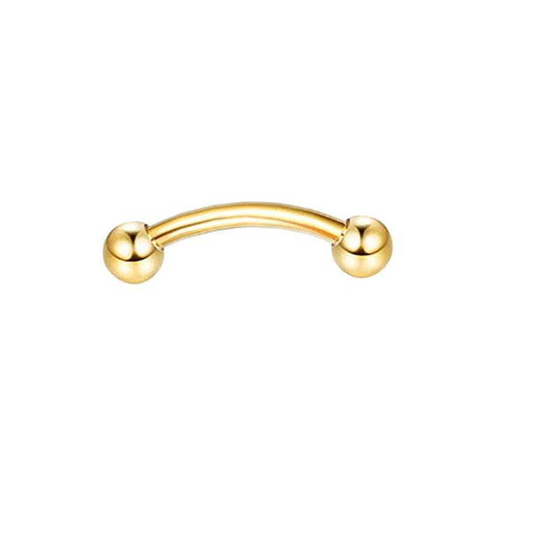 1/11Pcs 16G Eyebrow Rings for Women, Curved Barbell Belly Lip Rings Cartilage Daith Earring Tragus Helix Rook Piercing Jewelry