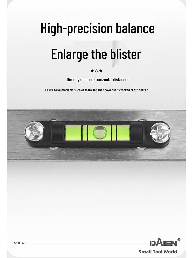 Thickened Stainless Steel Shower Head Positioner and Valve Leveler