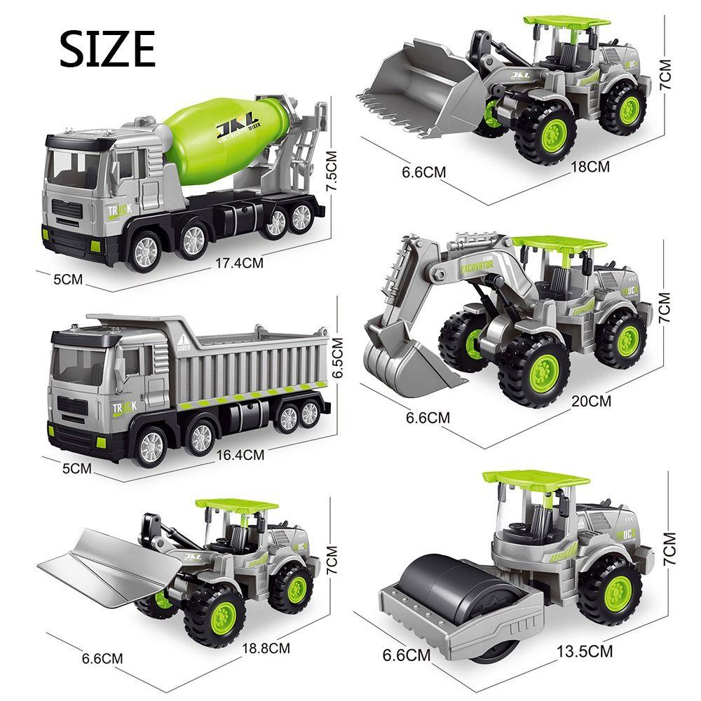 Alloy Engineering Vehicle Diecast Engineering Car Model Car Models Forklift Toy Inertial Sliding