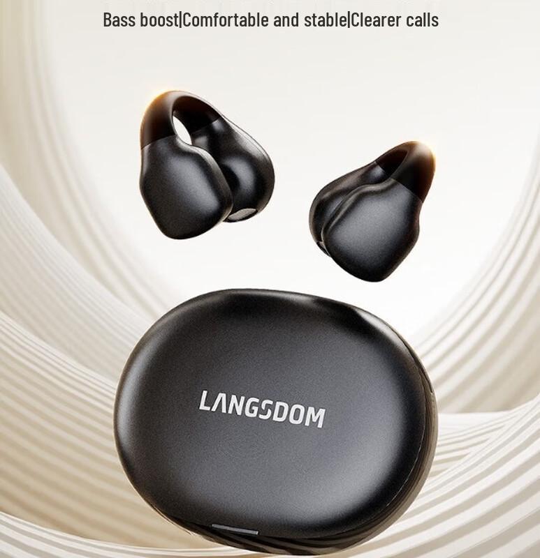 

Langsdom ClipBuds R2 Max Open-Ear Wireless Sports Earphones