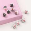 JKDK XCJZ Pink Gray Butterfly Silent Switch Upgrade 5 Pin Linear Hot Swap 42g Mechanical Keyboard Gaming Switch F75 AJAZZ AK820