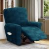 Elastic Recliner Sofa Cover Jacquard Spandex Lazy Boy Armchair Covers Stretch Removable Sofa Slipcovers Furniture Protector