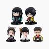 5 Style/set Q Version Demon Slayer Sitting Ghost Doll Tanjiro Nidouzi Inosuke Zenizu Figure Action Figure Movie Model Toys Doll