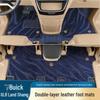 Custom Leather Floor Mats for 25 Buick GL8 Models - Full Coverage for Lu Shang New Energy Lu Zun PHEV/ES