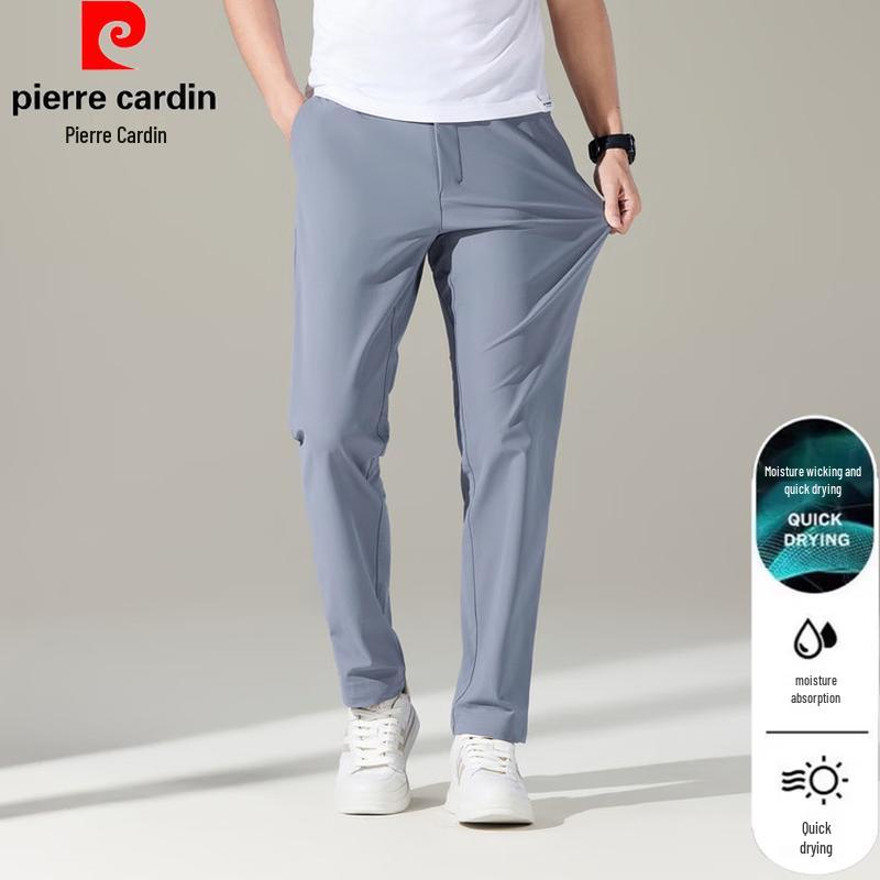 Pierre Cardin Men s Quick-Dry Straight-Leg Trousers 31