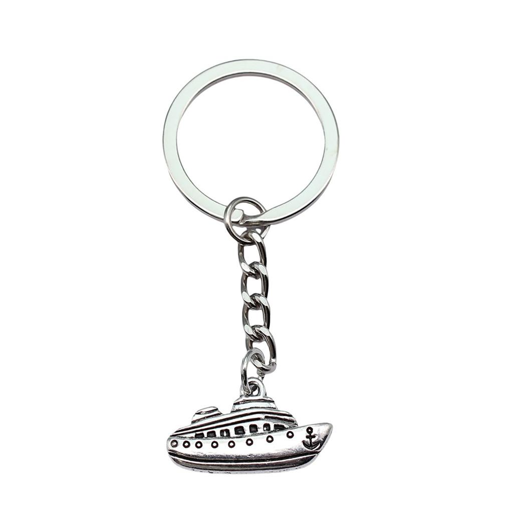 Travel Car Road Trip Themed Keychain for Couples Fashion Minimal Gift for Kids Korean Style Casual Accessory