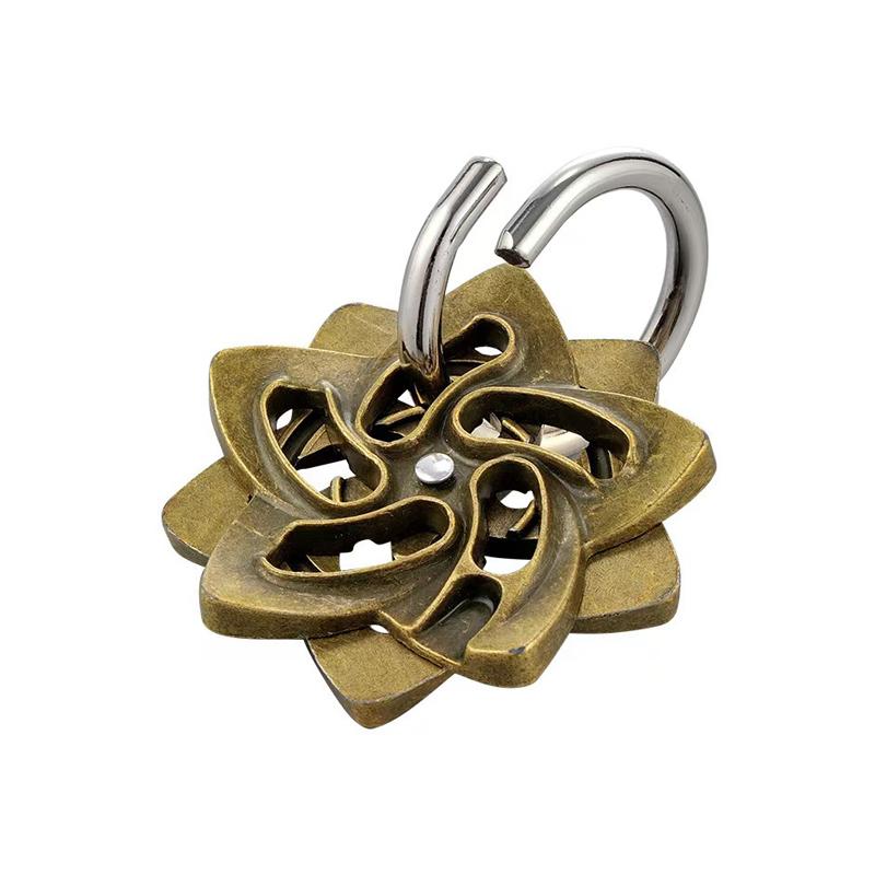 Difficult Disentanglement Brain Teaser Metal Puzzles For Adults and Kids Smart Logic IQ Test Mind Challenge Educational Toys