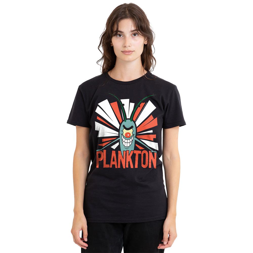 SpongeBob SquarePants Unisex Adult Plankton T-Shirt
