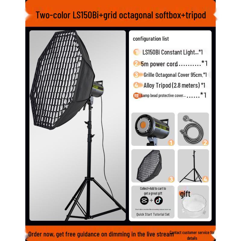 200W Cross-Border Soft Light: Live Streaming & Photography Lighting