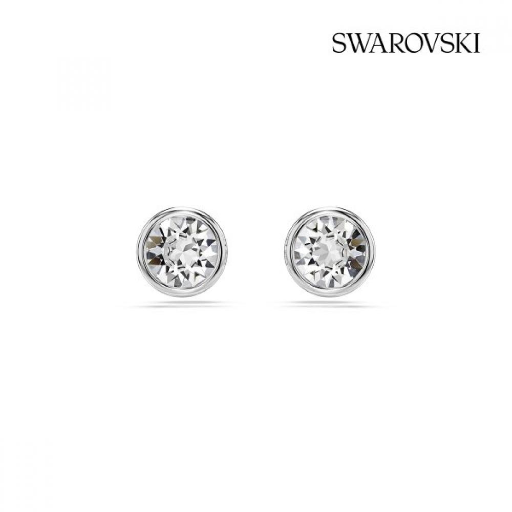 Swarovski Rhodium Stud Earrings 5696073