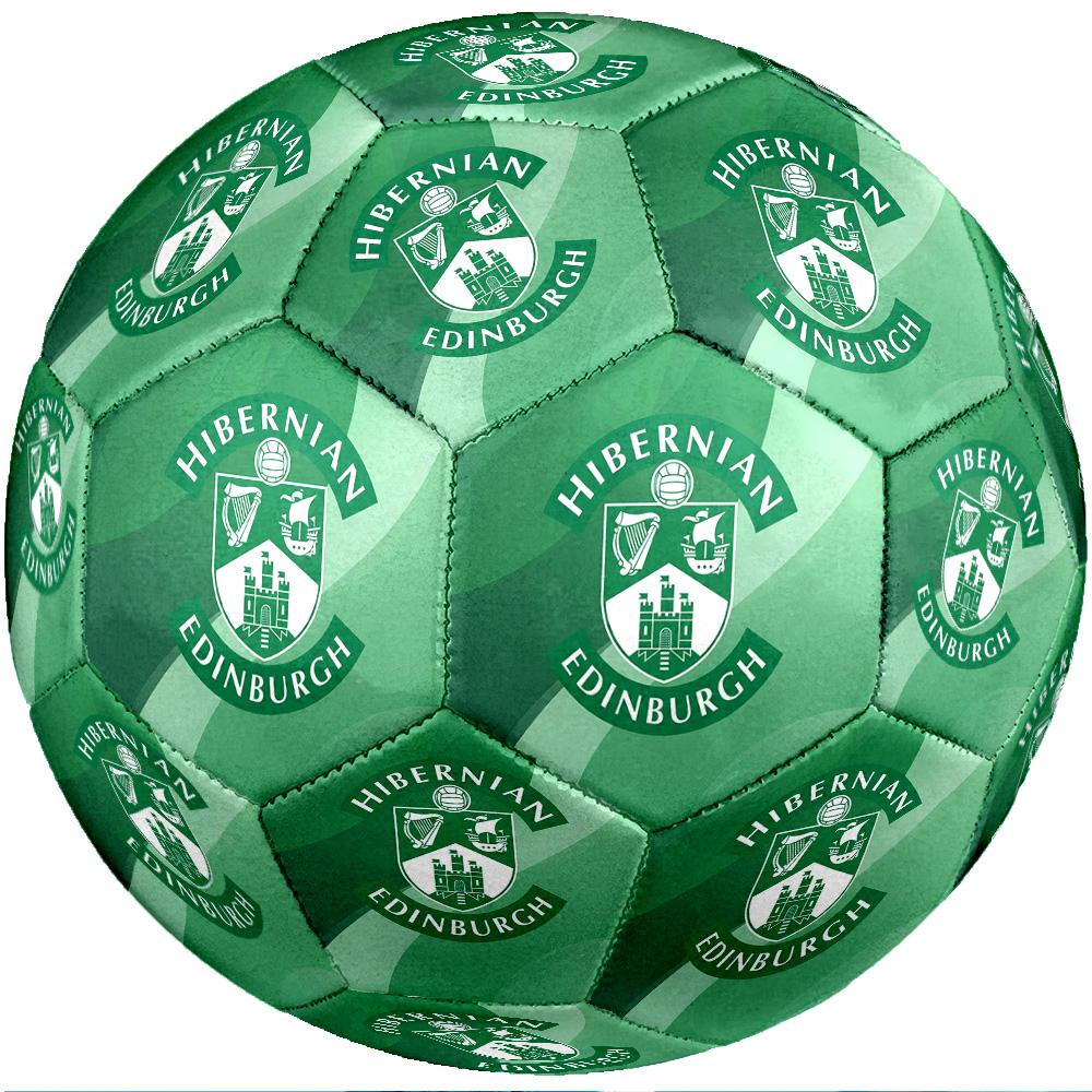 Hibernian FC Size 5 Standard Football Durable Training Match Soccer Ball for Adult Outdoor Sports