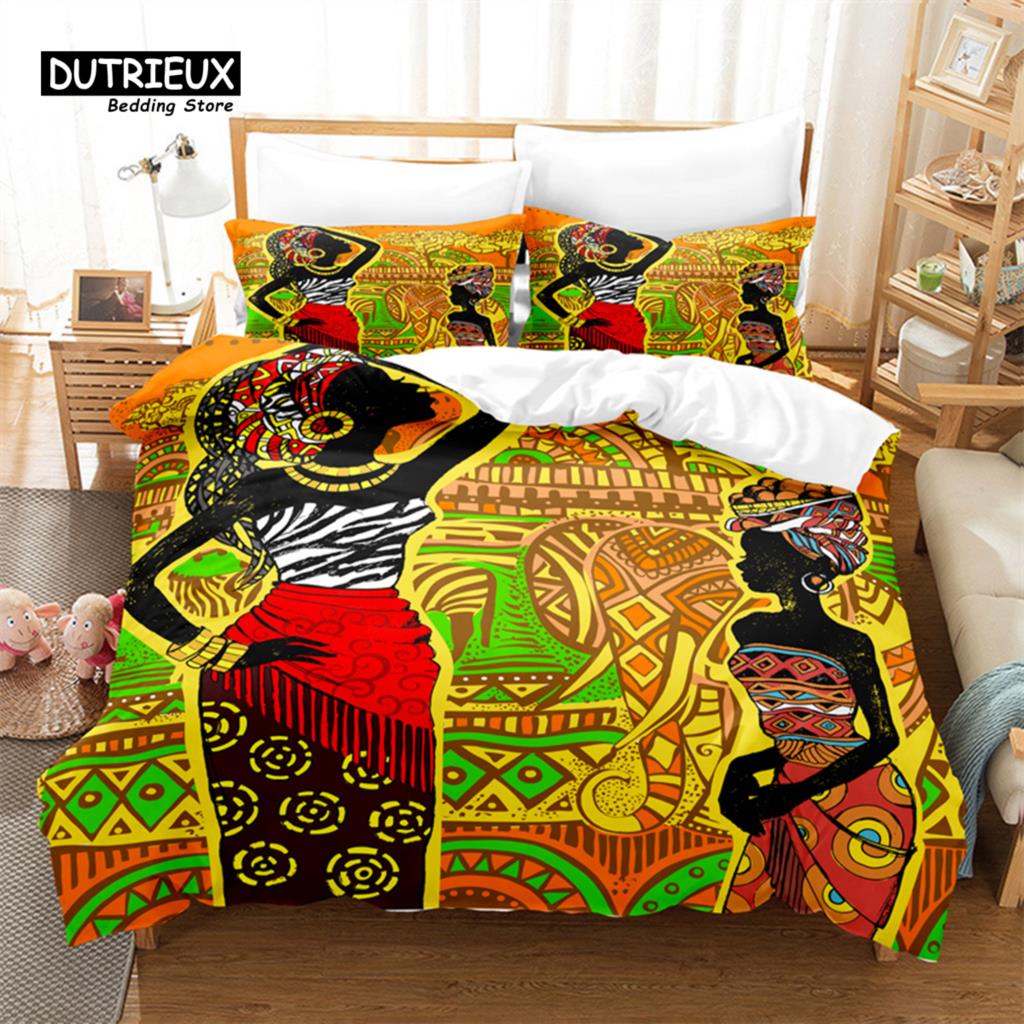Creative Pictures Duvet Cover Set, Fashion Bedding Set, Soft Comfortable Breathable Duvet Cover, For Bedroom Guest Room Decor