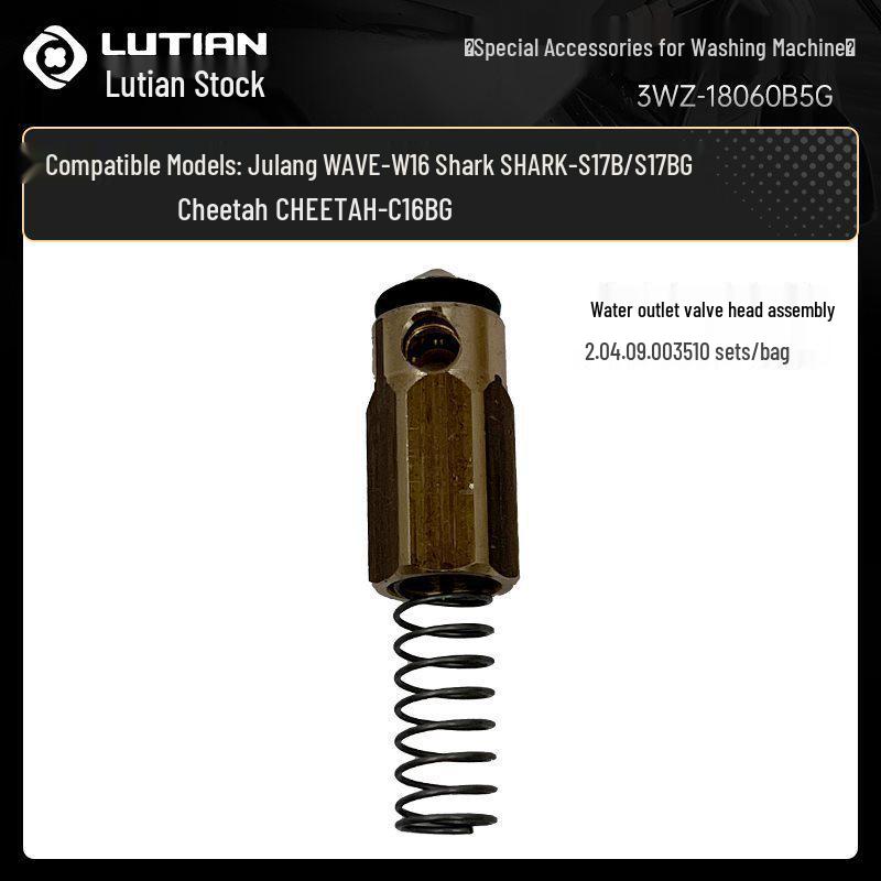 

Green King 18060B Pump Head Assembly Set for High-Pressure Washers - Compatible with Leopard, Tiger Shark, and Giant Wave Models.