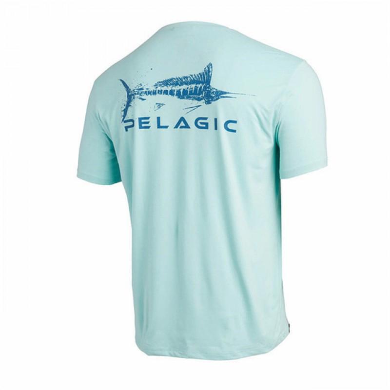 PELAGIC Men's Sports Fishing Wear Short-sleeved T-shirt Shirts Quick-drying Breathable