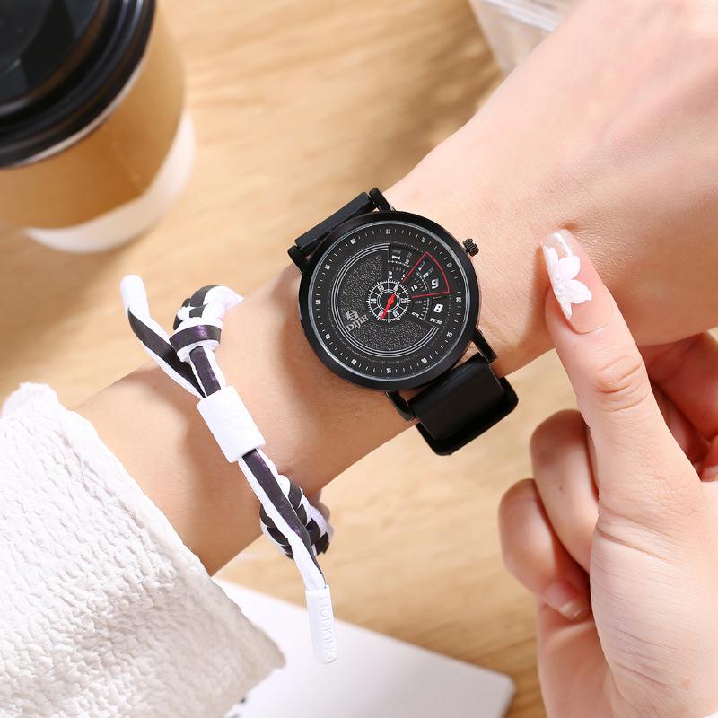 Sports Youth Junior High School Student Watches Boys And Girls Simple And Cool Personalized Fashion Watch Large Dial