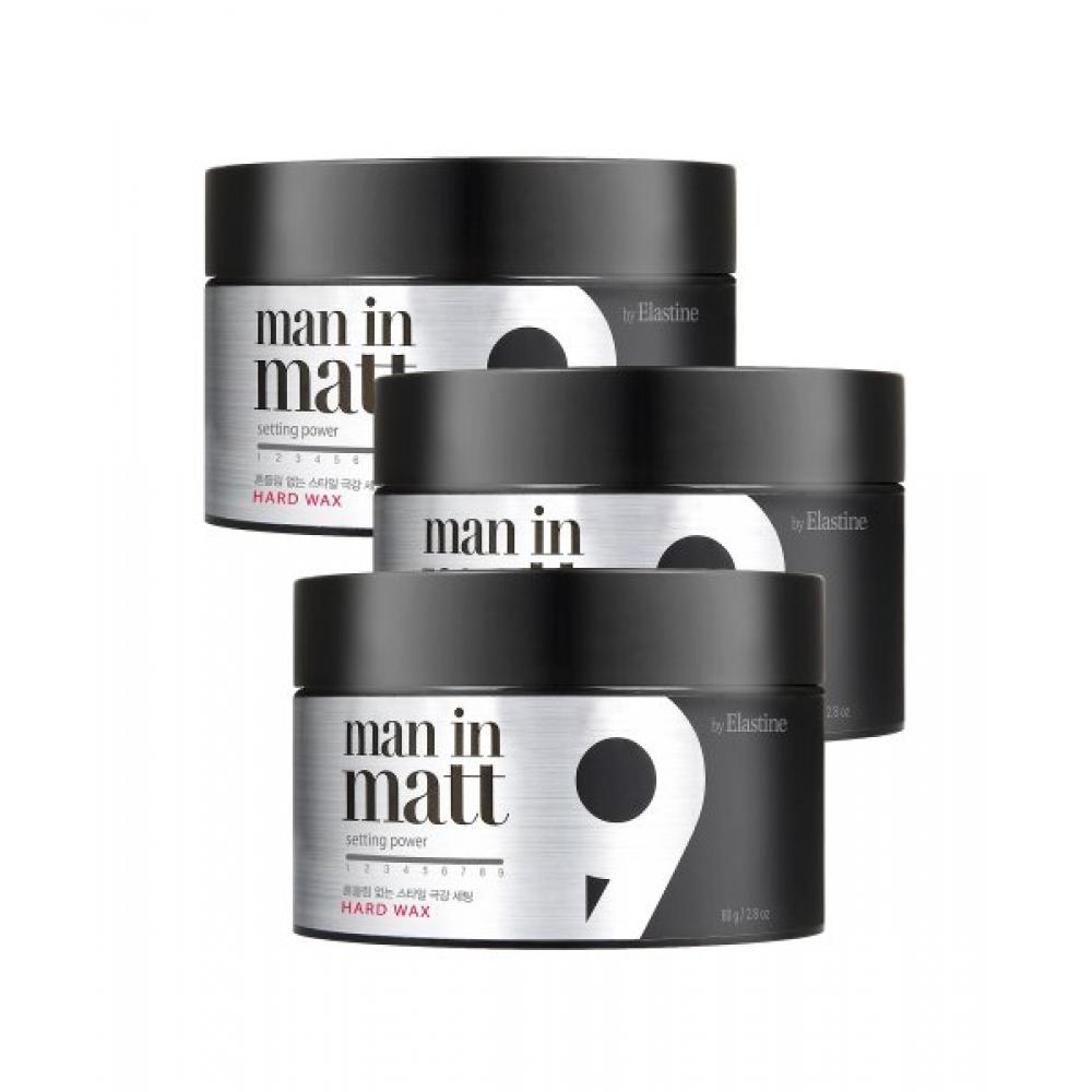 ElastIne Man In Mat Hard WaX 80g X 3 FREE