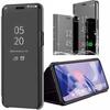 Case for Xiaomi Mi 11 Lite Anti-shock Mirror Effect Design Full Protection Black