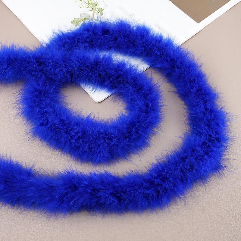 Colorful Turkey Feather Strips for DIY Crafts and Christmas Decorations