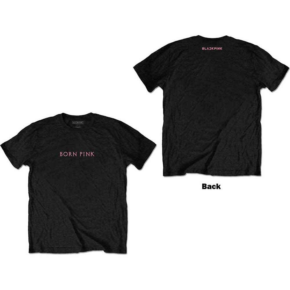 BlackPink Unisex T-Shirt: Born Pink (Back Print) (XX-Large) 3XL