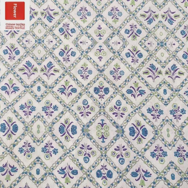 Baumwolle Bedruckt Kariert & Floral Stoff für Damen- & Kinderbekleidung, Kleider, Schuhe und Hüte - DIY Material