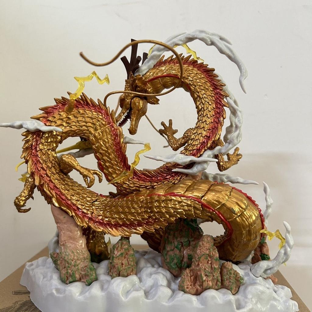 Dragon Ball Shenron YoYo Goku GK Figure Anime Statue Small Model Ornament Gift for Boyfriend