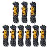 8Pcs 3mm Windproof Tent Rope Outdoor Tent Guy Ropes 13ft Tent Fixed Cord Line for Camping Hiking Canopy Shelter Outdoor Activity