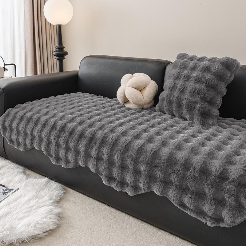 Fransk Spesialformet Fortykket Plysj Sofaputetrekk Ny Høst Og Vinter Avansert Fiksert Sklisikker Sittepute