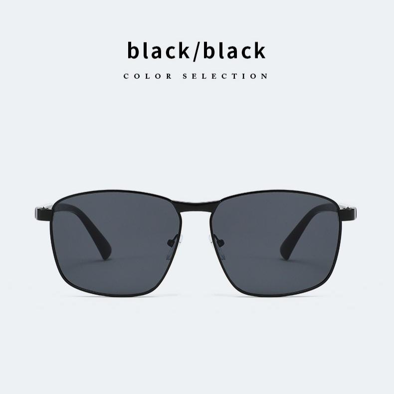 Men's Sunglasses, New Metal Sunglasses, UV-protected Sunglasses for Driving