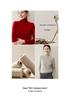 Women's Cashmere Sweater: Autumn/Winter Simple Versatile Pullover Base Layer