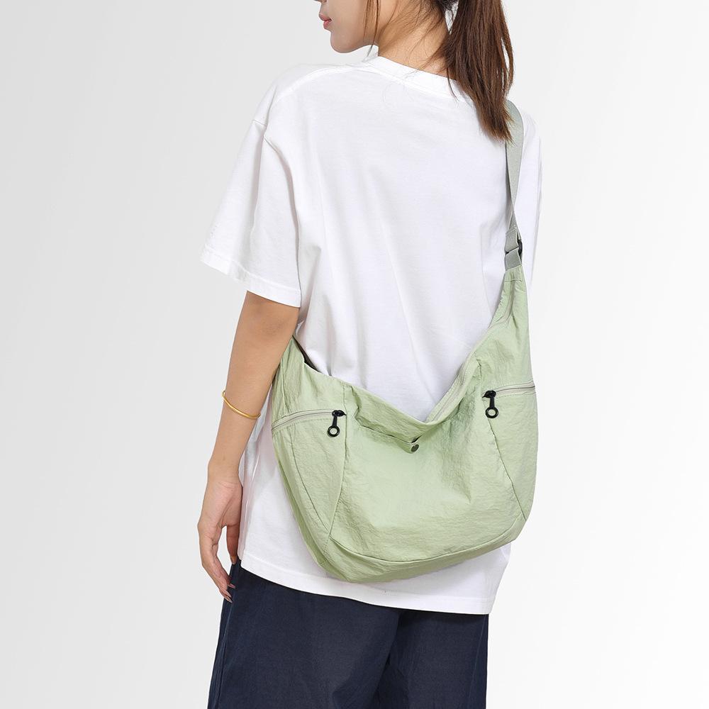 Large Capacity Dumpling Packaging, Lightweight Sporty Crossbody Bag, Single Shoulder Bag