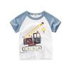 Children's Clothing Summer New Children's Clothing Cartoon Car Baby Summer Clothing Boys Short-sleeved T-shirt