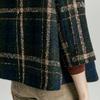 MAXZA Check Buckle Cape Jacket Zc01qj600on