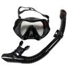 Unisex Large Frame Silicone Diving Mask & Snorkel Set