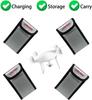 Fireproof Lipo Battery Safety Bag – 90x55x140mm – Explosion-Proof Protective Charging and Storage Case – 1 Piece