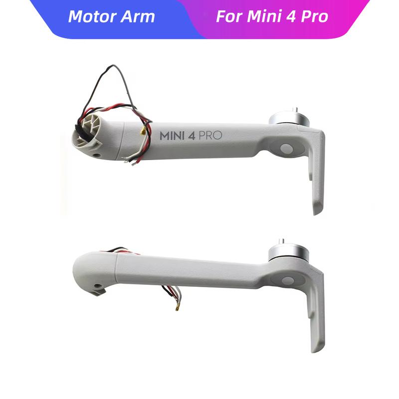 Arm For DJI Mini 4 Pro With Motors Replacement Front Left Rear Motor Arms For Mini 4pro Repair Spare Parts