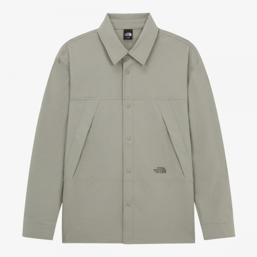 The North Face Men S Stride Shirt Warm Gray Nh8lr53c WARM GRAY/100