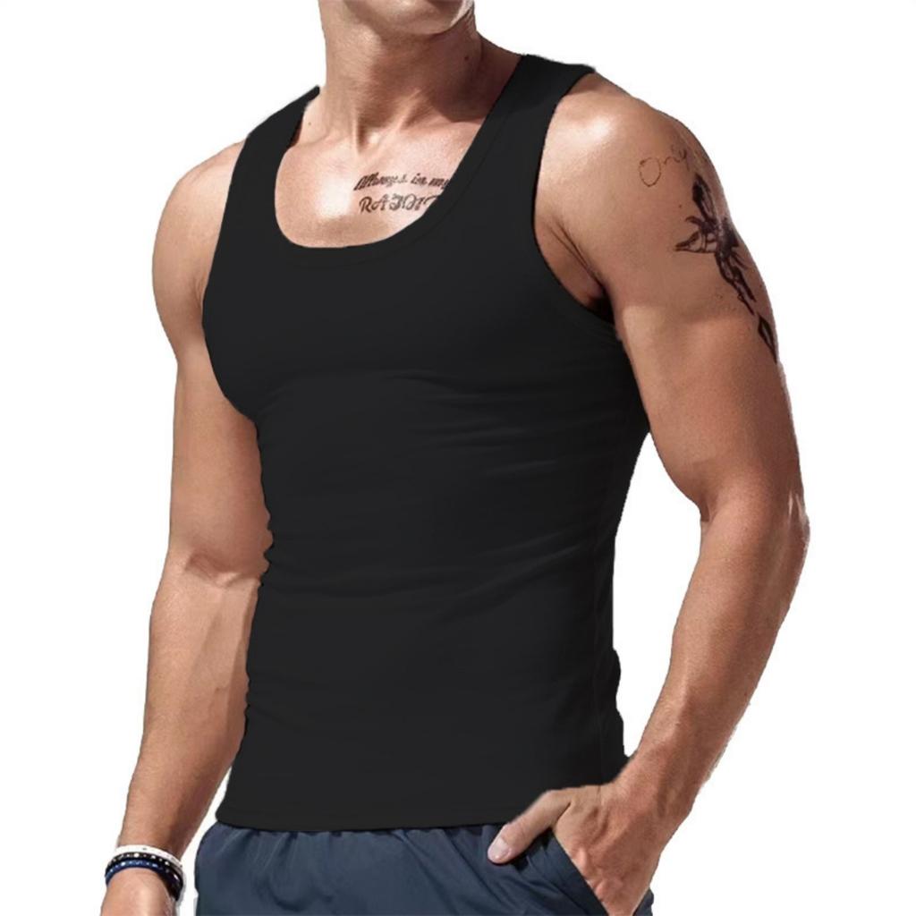 New Men's Summer Sports Casual Base Sleeveless Vest