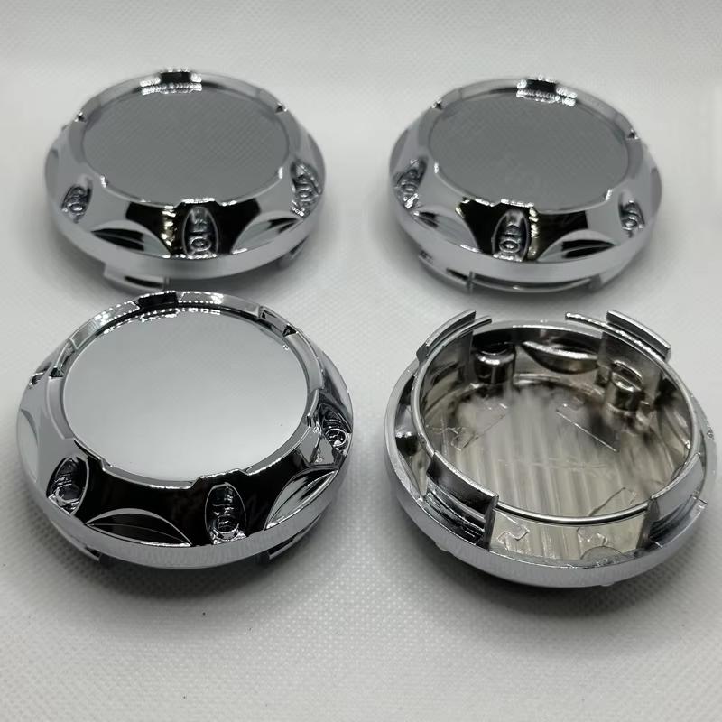 

4 шт./лот пустой без логотипа 64 мм колпак центра колеса ABS автомобильный колпак ступицы колеса обод ремонт креативное украшение колпак ступицы пылезащитный чехол аксессуары серебряный