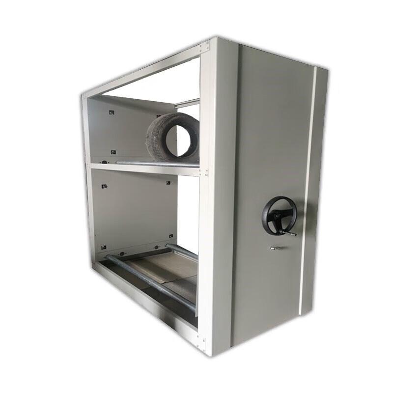 Yousijia Hand-Crank Mobile Tire Storage Rack