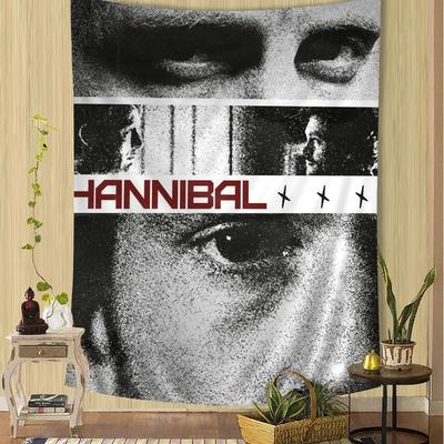 Série télévisée H-Hannibal Tapisserie Bohème Suspendue pour Salon Maison Dortoir Décoration Tapisserie Japonaise