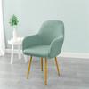 Elastic High Arm Chair Covers Polar Fleece All-in-one Seat Slipcovers Dustproof Adjustable Armchair Covers for Home Wedding