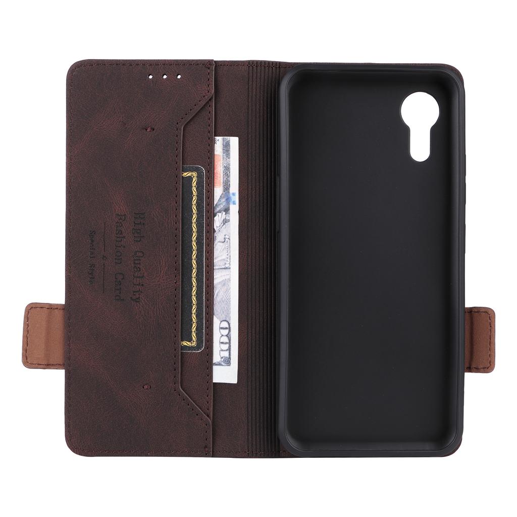 For Samsung Galaxy Xcover7 Flip Phone Case Wallet PU Leather Stand Cover