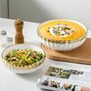 Factory Custom Gold Edged Ceramic Bowl Food Fruit Salad Bowl Hotel Restaurant