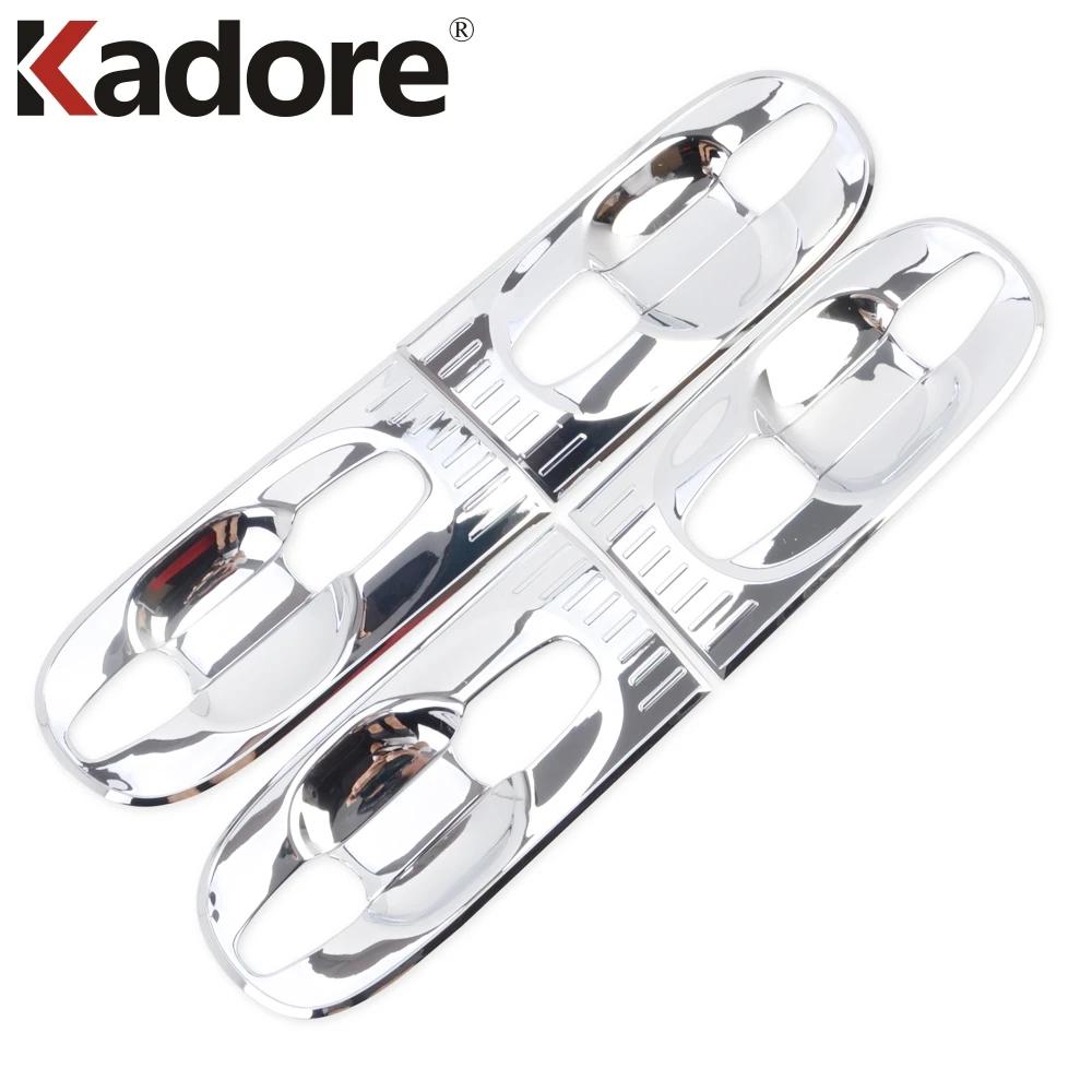 

Side Door Handle Bowl Cover Trim For Toyota Sienna Carbon Fiber Car Decoration Molding Overlay Exterior Accessories ABS Chrome