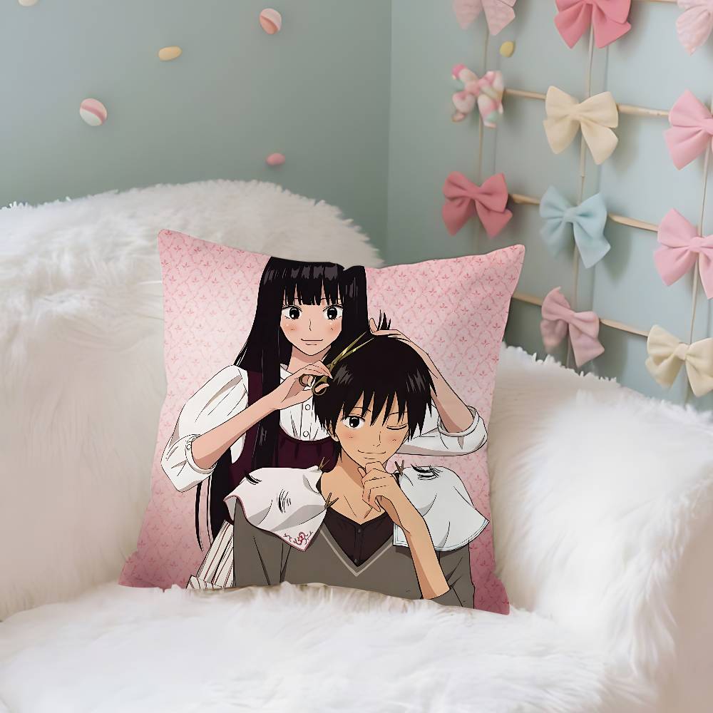 Anime Kkimi Ni Todoke Case Plush Fabric Soft Pillowcase Double Sided Print Cushion Cover Household Gifts