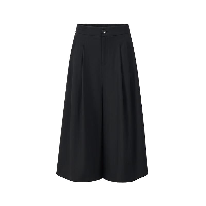 GIOVANNI VALENTINO Women's Loose Wide-Leg Cropped Pants