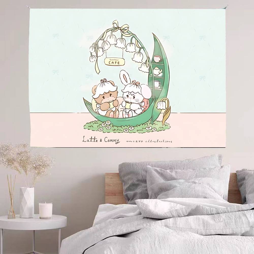 MMikko CCharacters Tapestry Customizable Tapestries Of Various Styleswall Hangings Celebrity Photo Printingwall Hangings