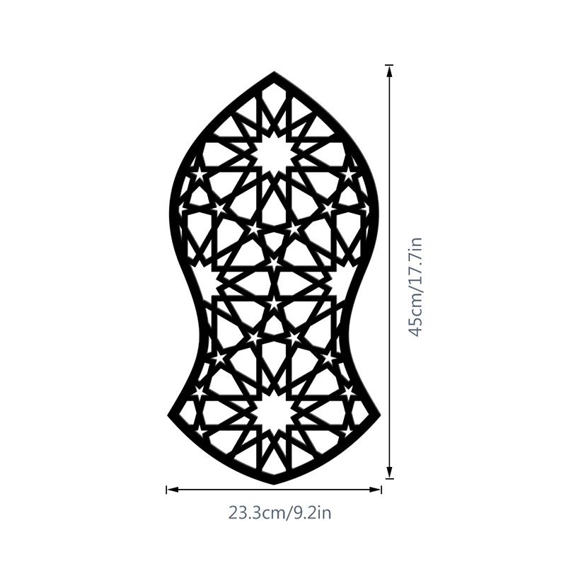 Ramadan Wall Decoration Eid Al Fitr Room Wall Decoration Pendants Mubarak Eid Gift Islamic Muslim Home Decoration